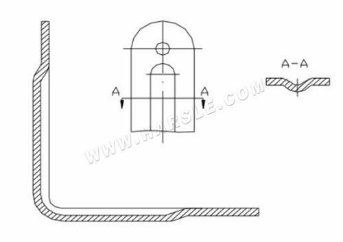 Método de processamento de chapa metal