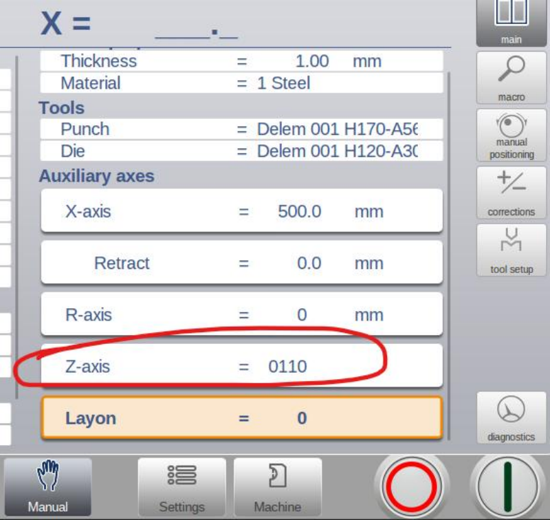 Manual de operação do controlador Z