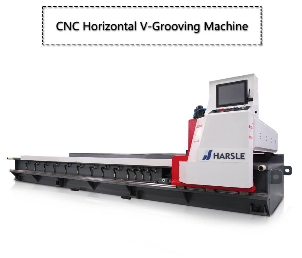 Máquina CNC para ranhurar em V horizontal