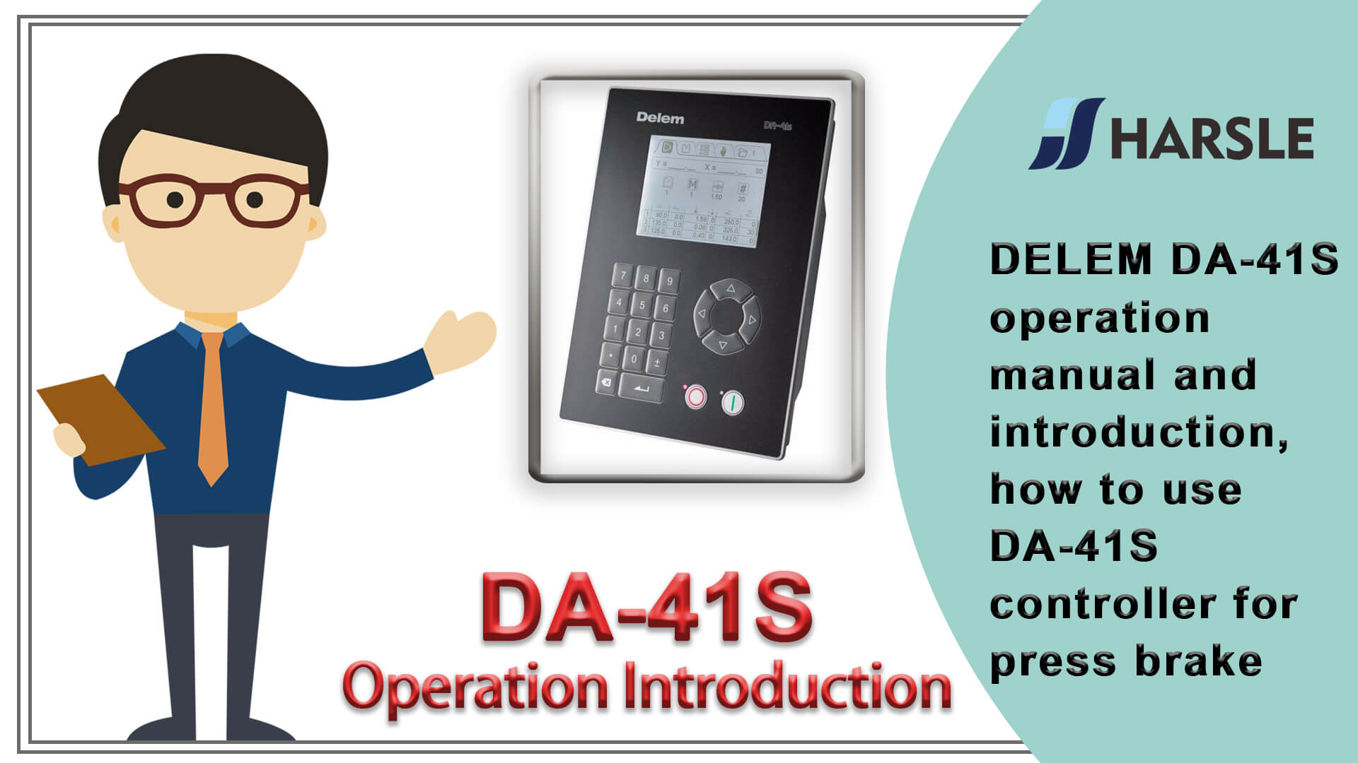 Manual de operação e introdução do DELEM DA-41S