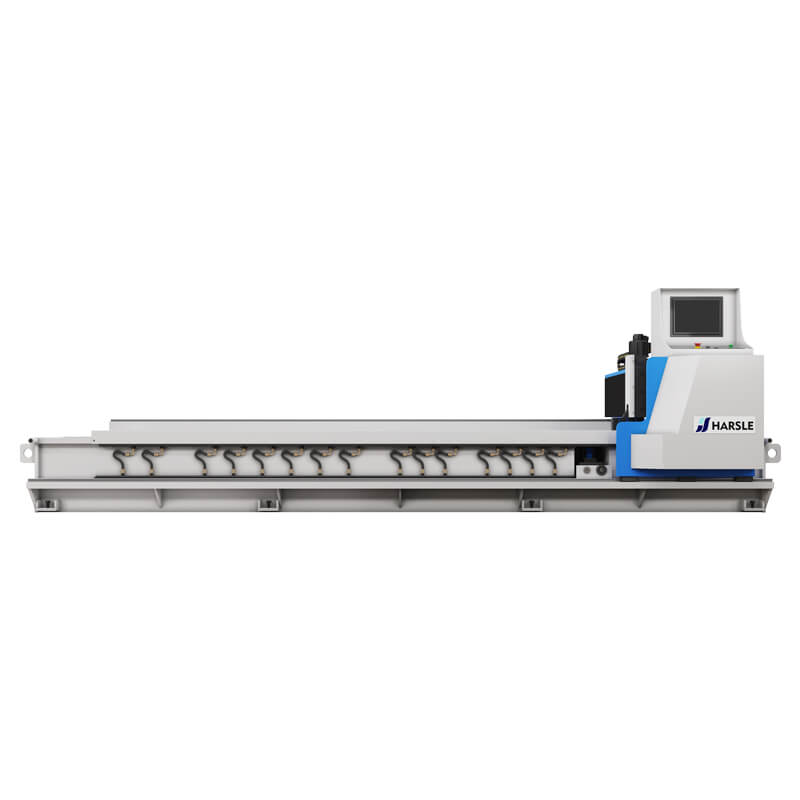 Máquina horizontal de ranhura em V CNC para chapa de metal, máquina de entalhe CNC em V de aço inoxidável