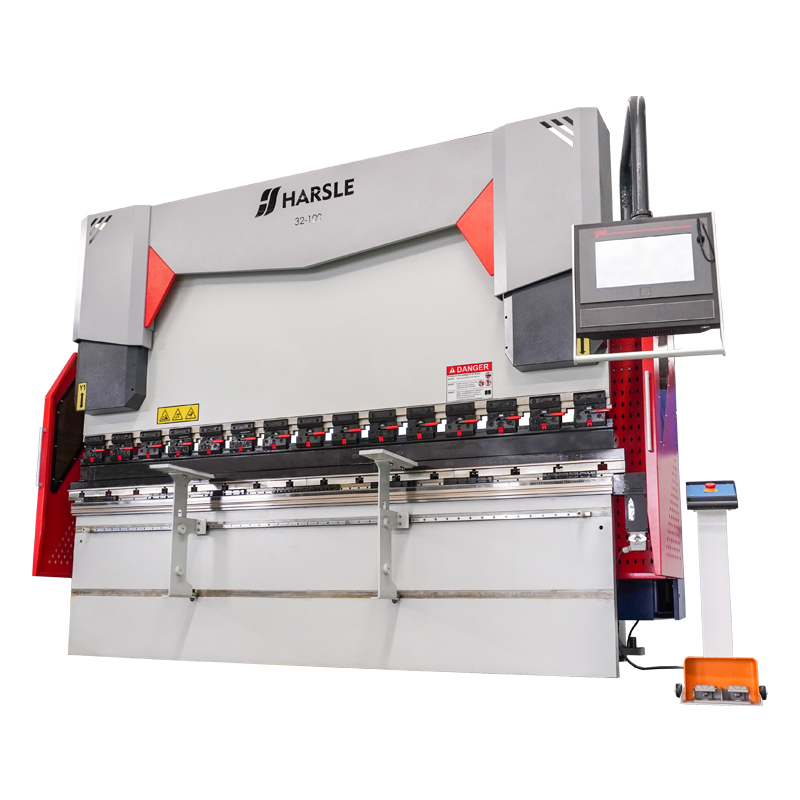 Prensa dobradeira CNC HARSLE WE67K-100T3200 com controlador S640 4 + 1 eixo