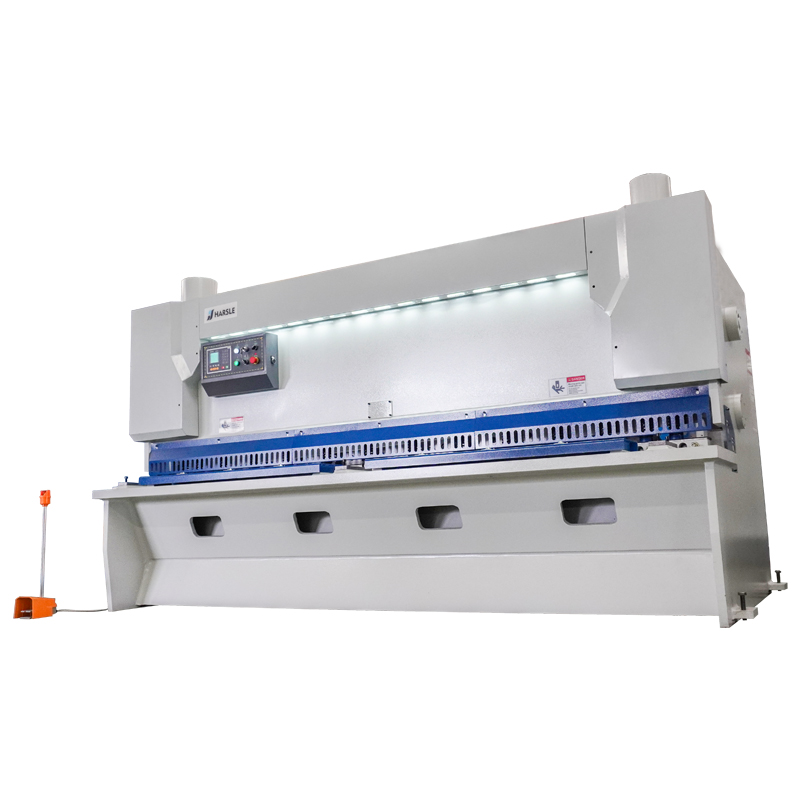 Tesoura guilhotina hidráulica CNC QC11K-10×3200 com E21S