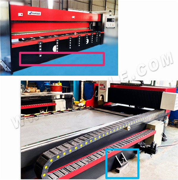 Características funcionais da máquina de ranhurar em V CNC