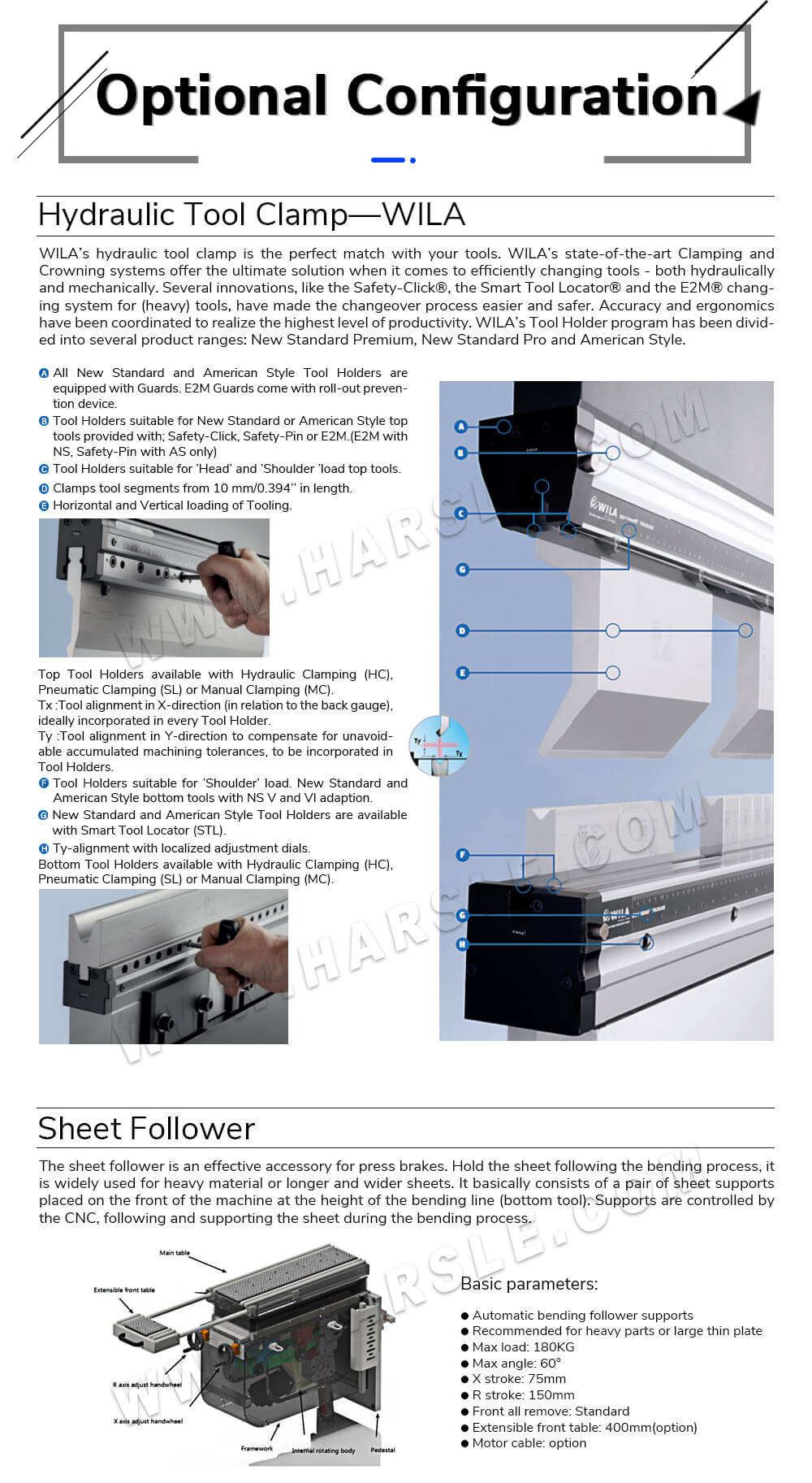 Prensa dobradeira CNC de 250 toneladas