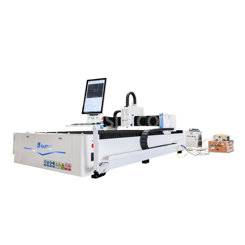 Máquina de corte a laser de fibra CNC de precisão HARSLE HS-1500W