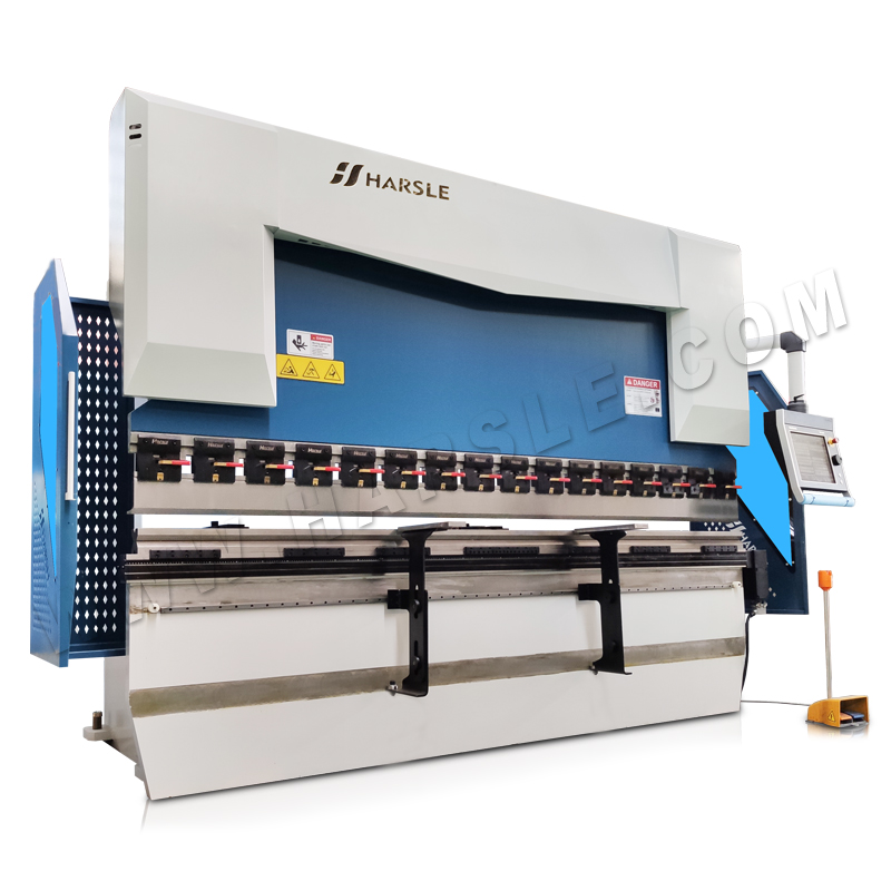 6+1 eixo hidráulico CNC Pressione freio com fornecedor de máquinas de flexão DA-66T, 160T/4000