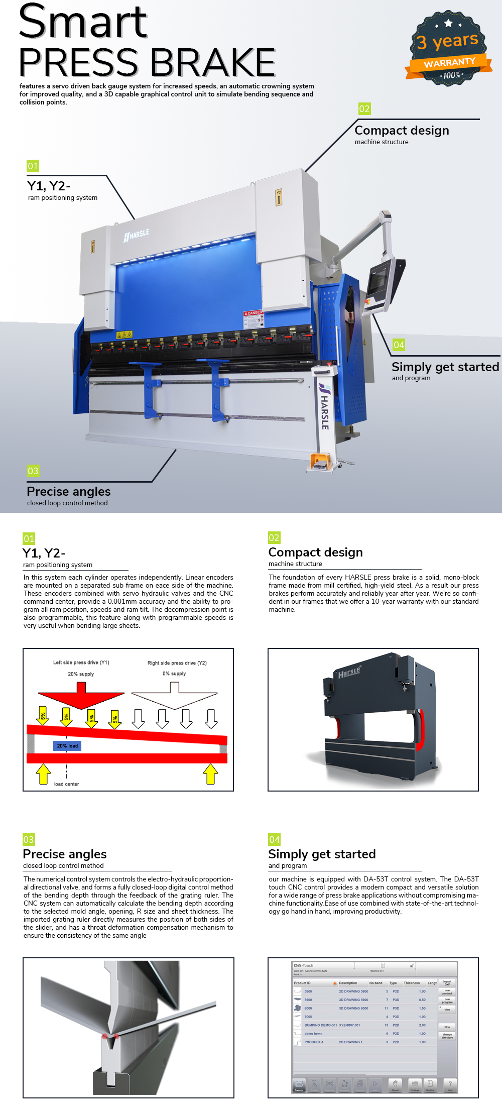 Press Brake de 10 pés