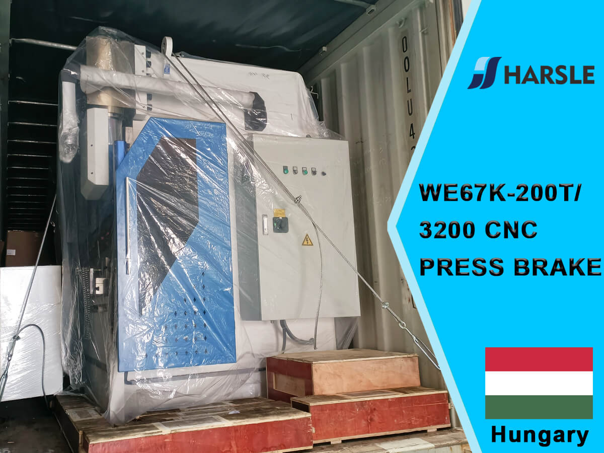 Hungria-We67k-200T / 3200 CNC BRISTO BRAZINE COM SISTEMA DA66T