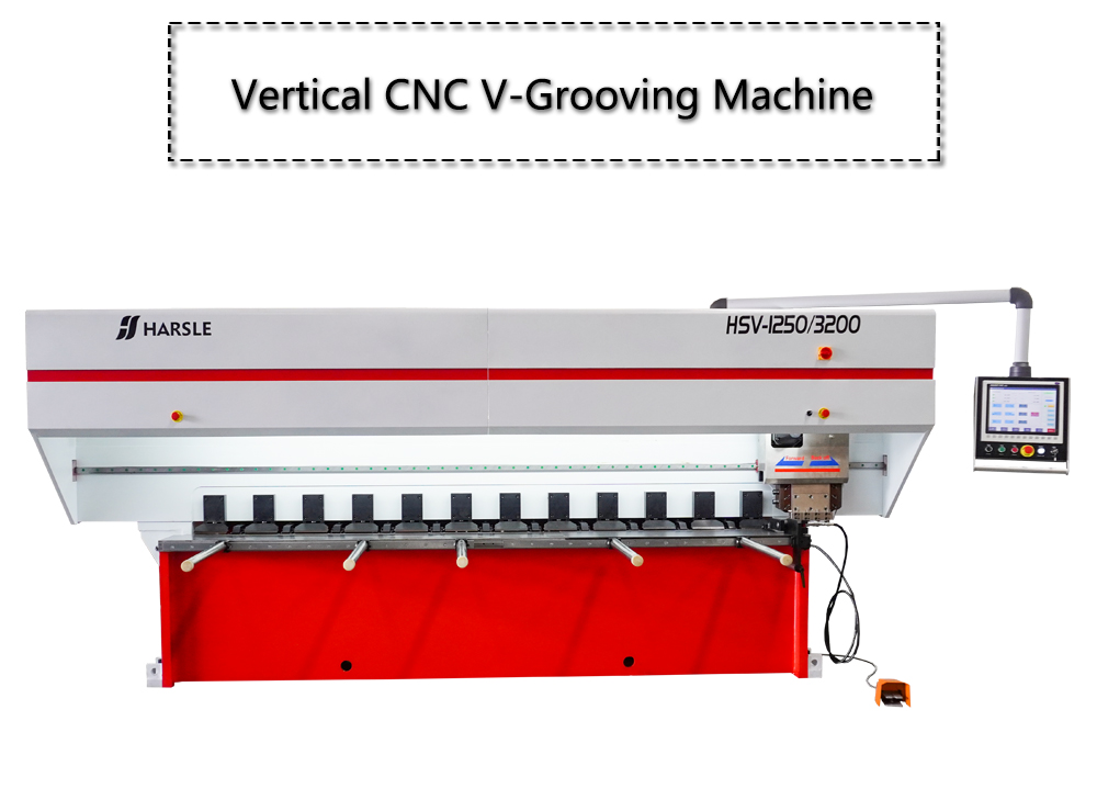 Máquina de ranhurar em V CNC para chapas