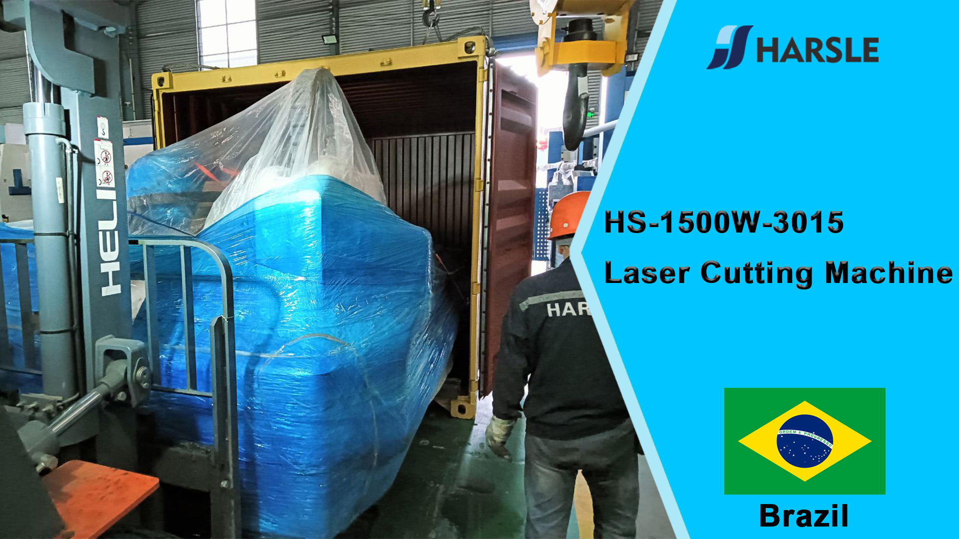 Máquina de corte a laser Brasil-HS-1500W-3015