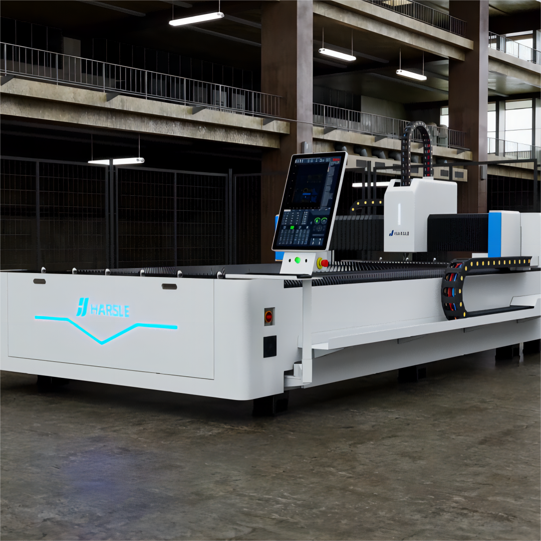 Máquina de corte a laser de fibra CNC tipo aberto HARSLE