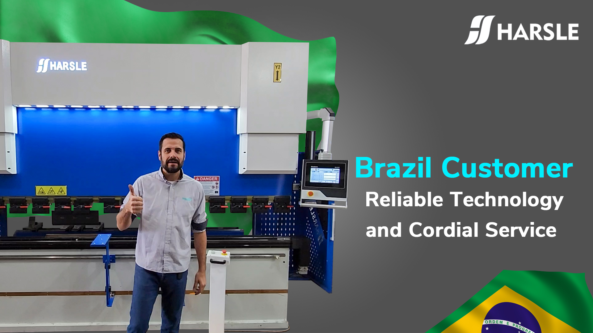 Oferecendo precisão e satisfação com a HARSLE Press Brake