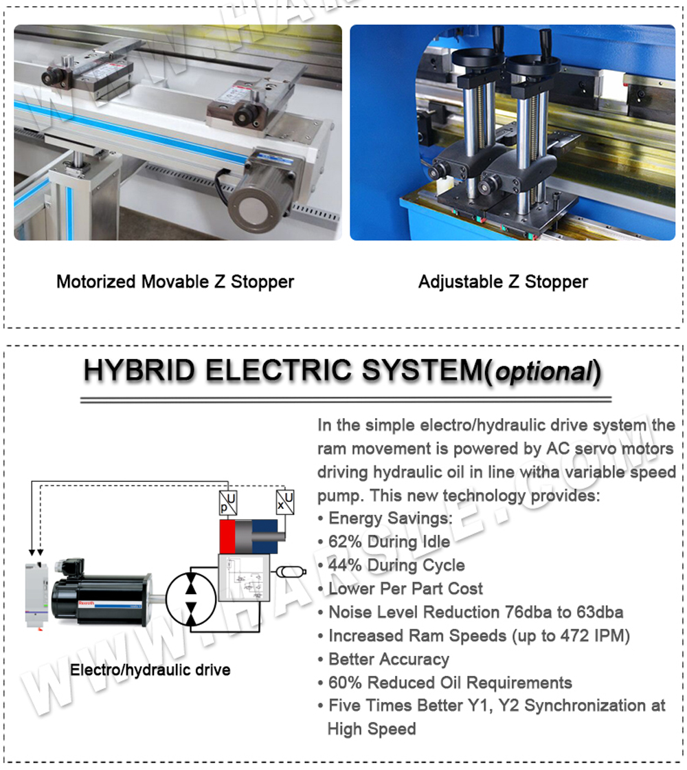 Imprensa hidráulica para flexão de chapas de metal