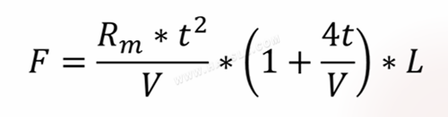 Como calcular a força de flexão