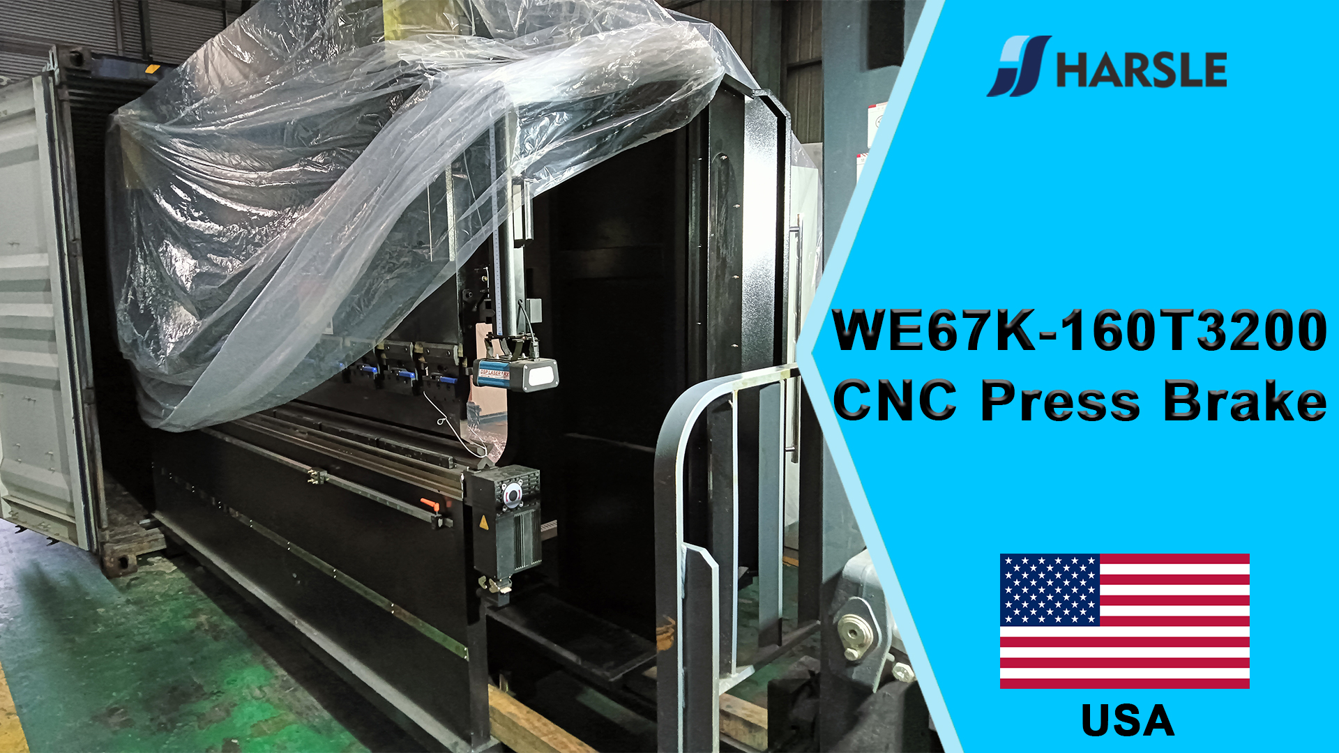 Prensa dobradeira CNC USA-WE67K-160T3200