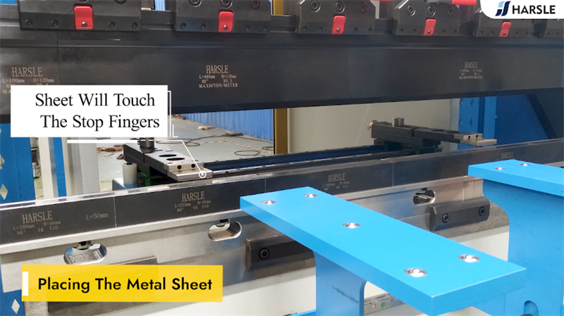 Tutorial de operação da dobradeira CNC