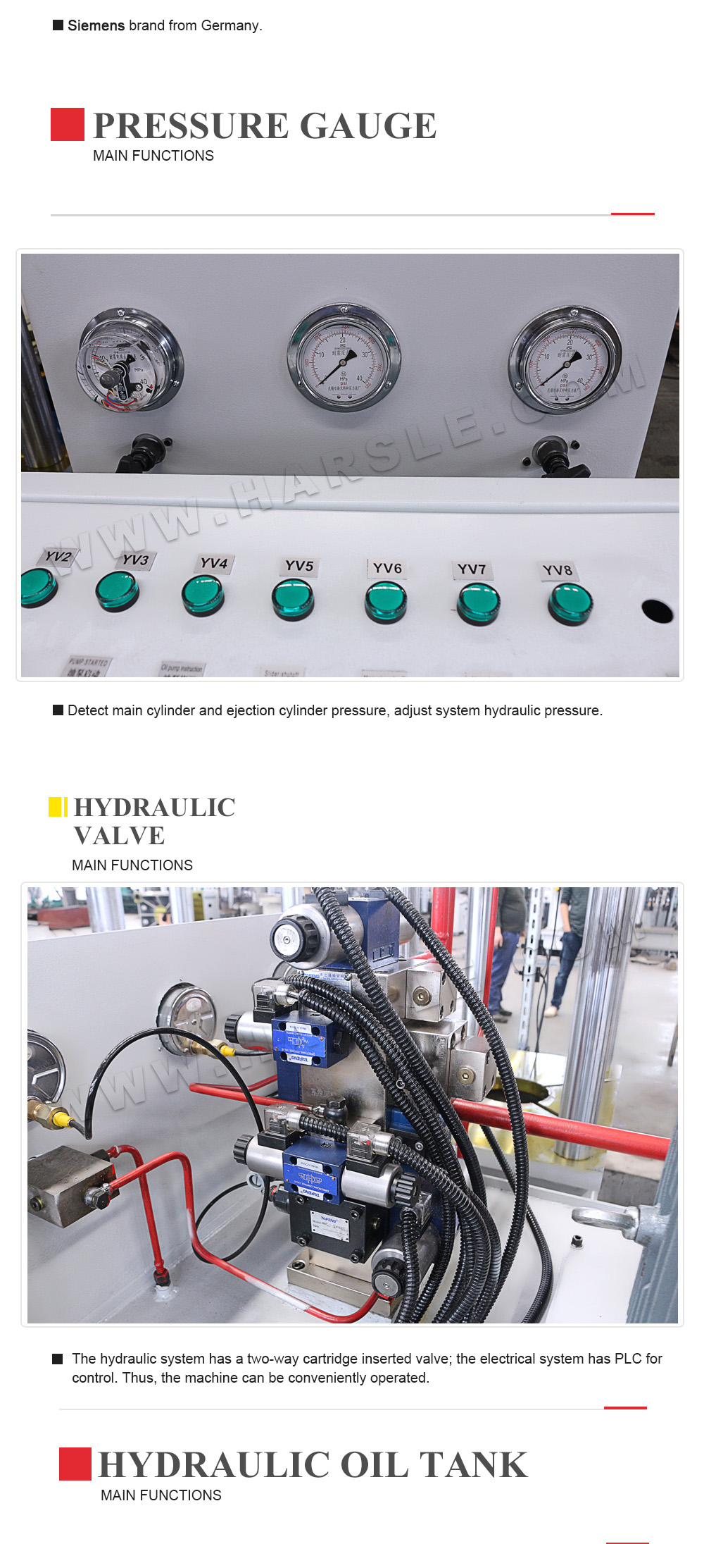 Empresa de imprensa hidráulica