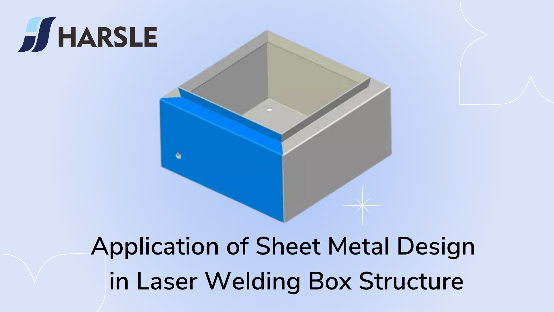 2 segredos sobre a aplicação do design de chapa metal na estrutura da caixa de soldagem a laser