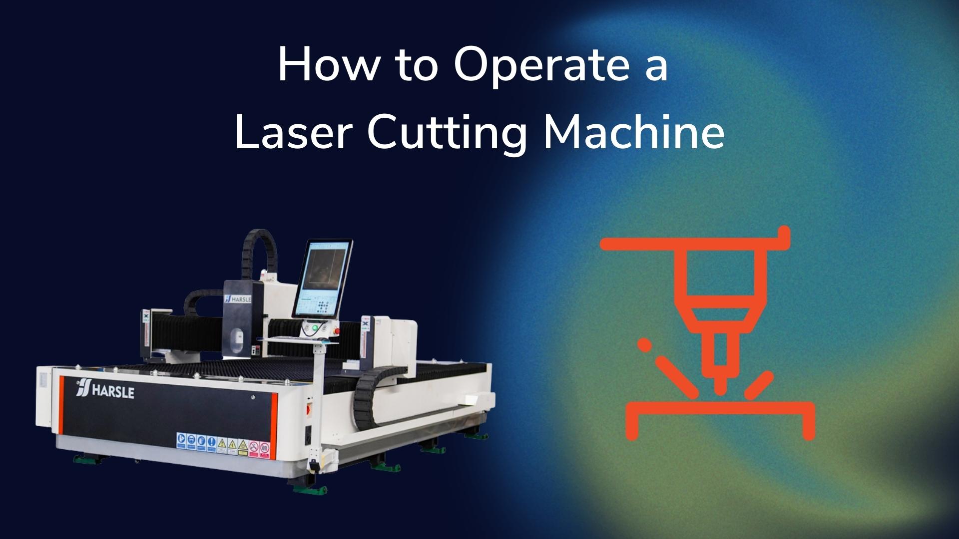 Como operar uma máquina de corte a laser