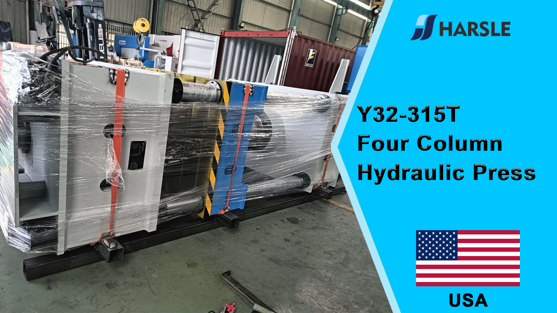 Prensa Hidráulica de Quatro Colunas USA-Y32-315T