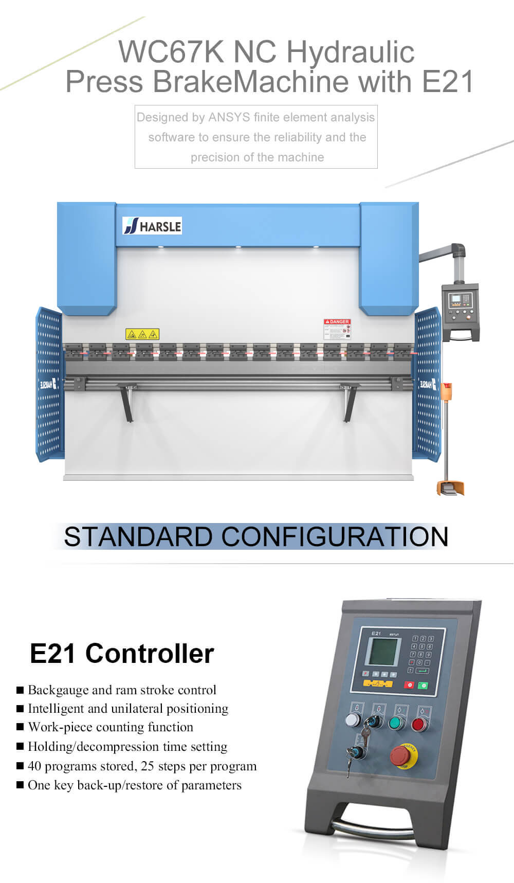 Press Brake com E21 Factory