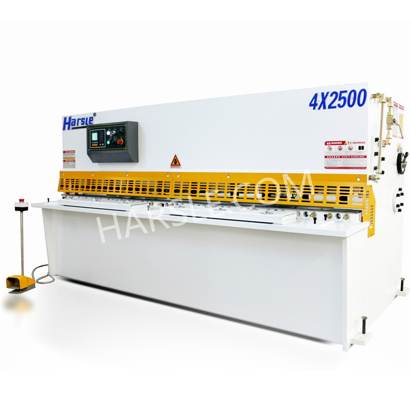 QC12Y-4×2500 NC máquina de corte hidráulica de fabricantes da China 