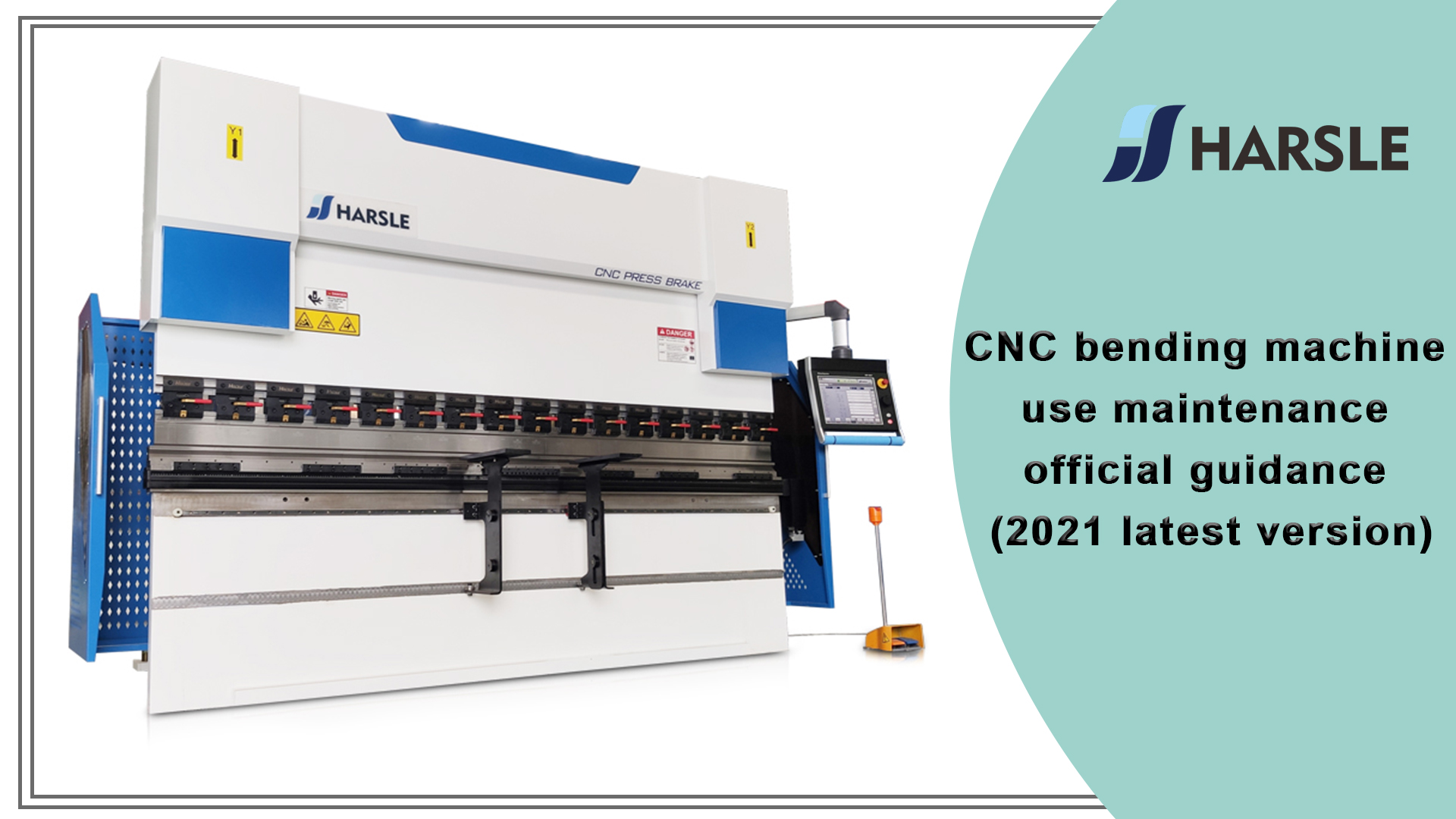 Orientação oficial de manutenção para máquina de dobra CNC