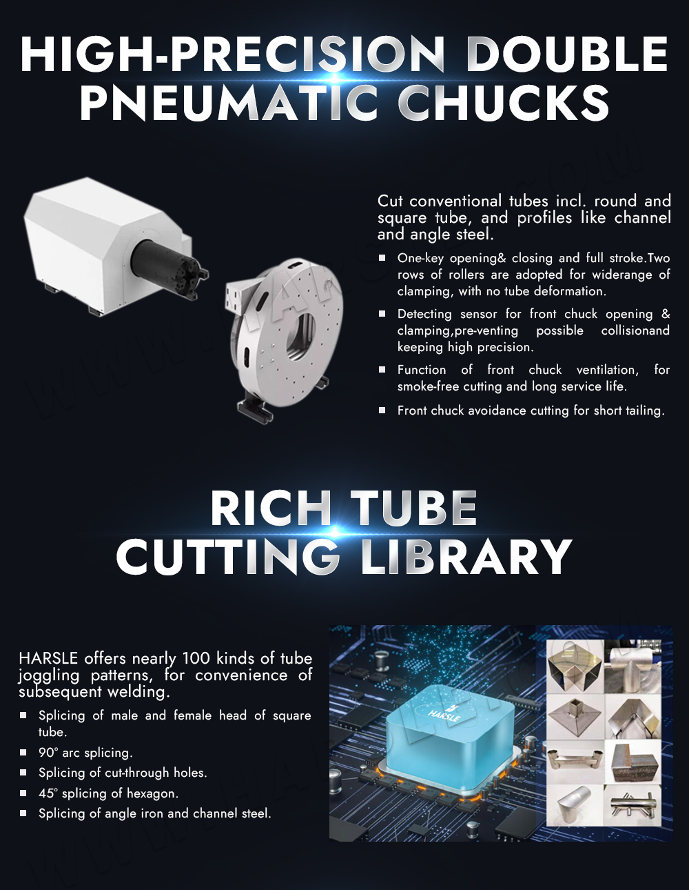 CNC máquina de corte de tubos