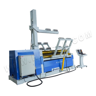W12-8X2000 Rolling Rolling Machine com suporte lateral e vertical