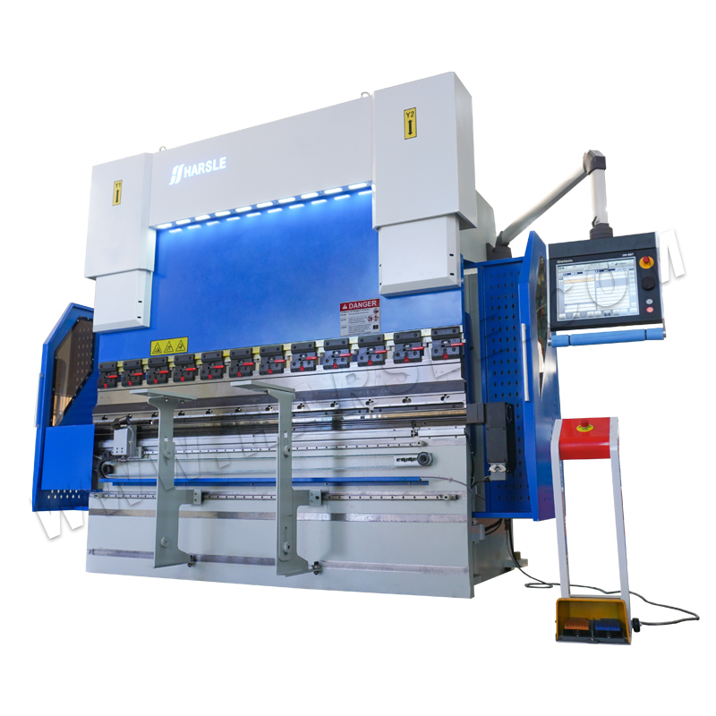 WE67K-125T/2500 DA-66T 9+1 Eixo CNC Pressione Freio com Medição do ângulo do laser