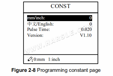 Manual de operação do E21S