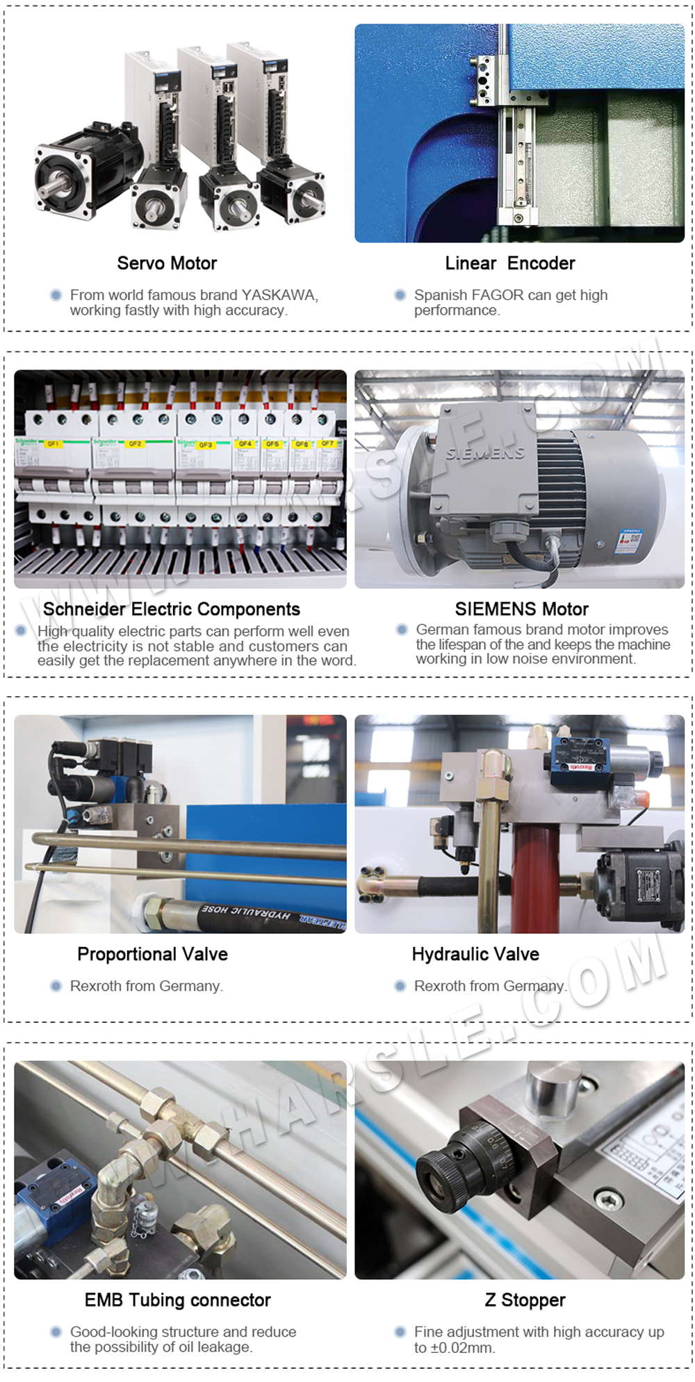 Equipamento de flexão de chapas de metal